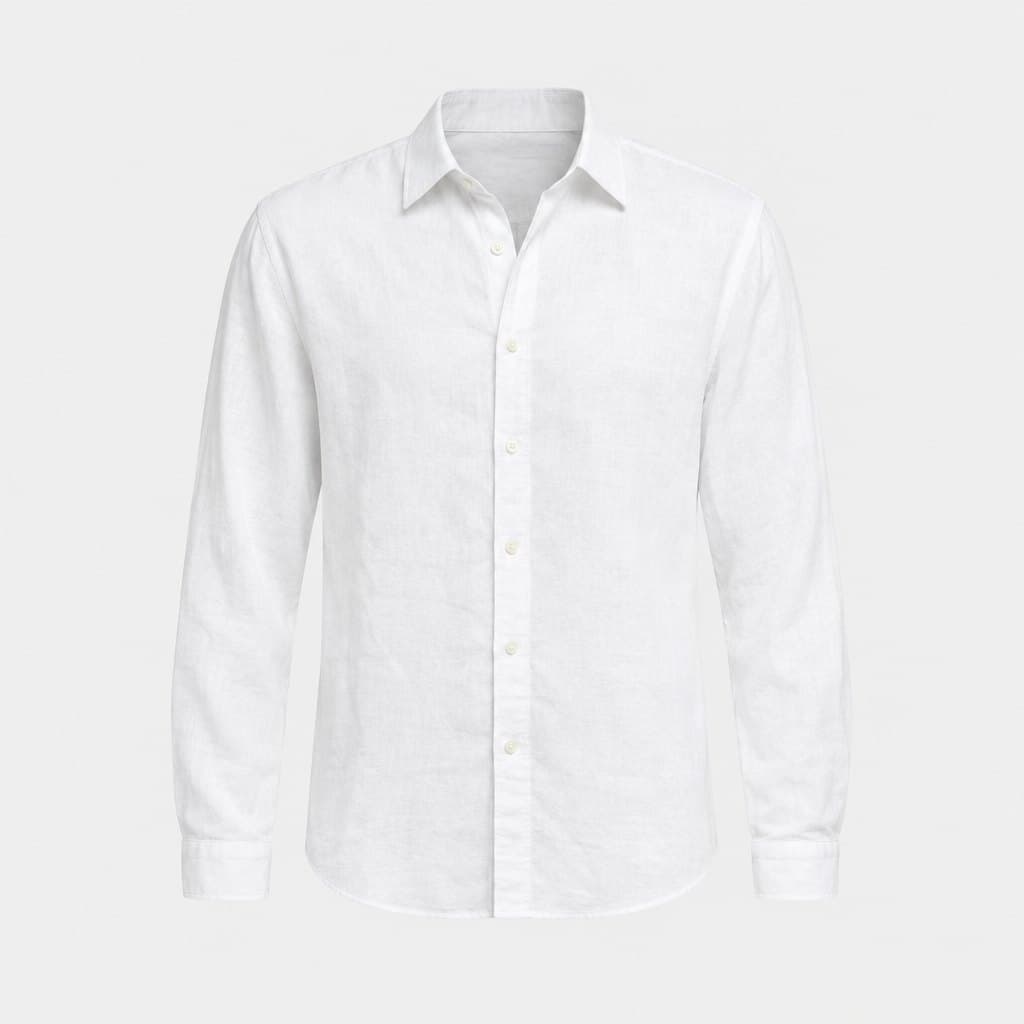 Linen Shirt in White
