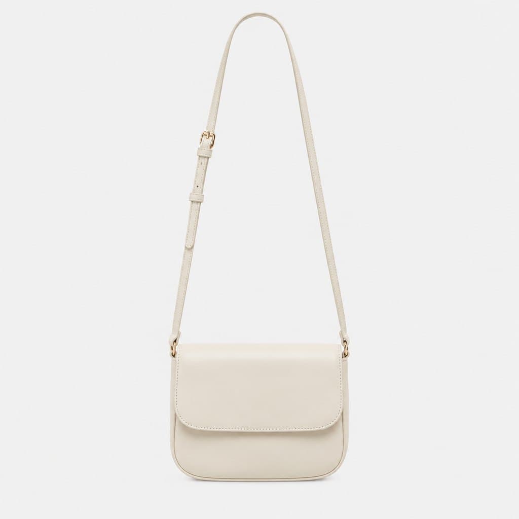 Mini Crossbody in Cream