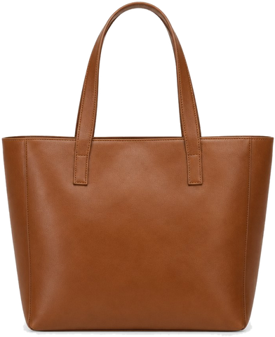 Leather tote
